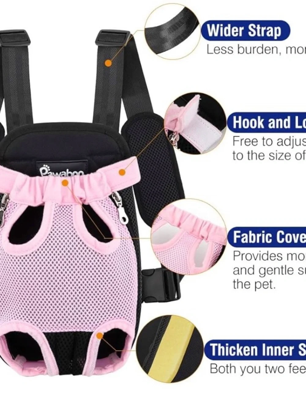 Pawaboo Pet Front Carrier